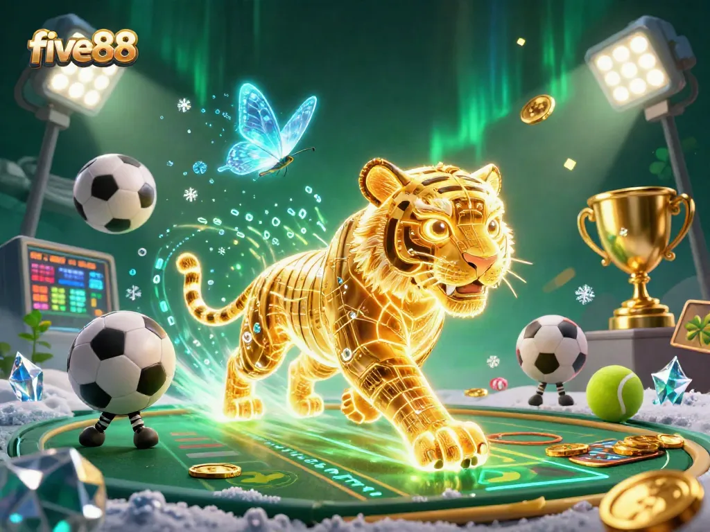 Experience thrilling games at five88, where vibrant sports and casino elements create winning excitement!