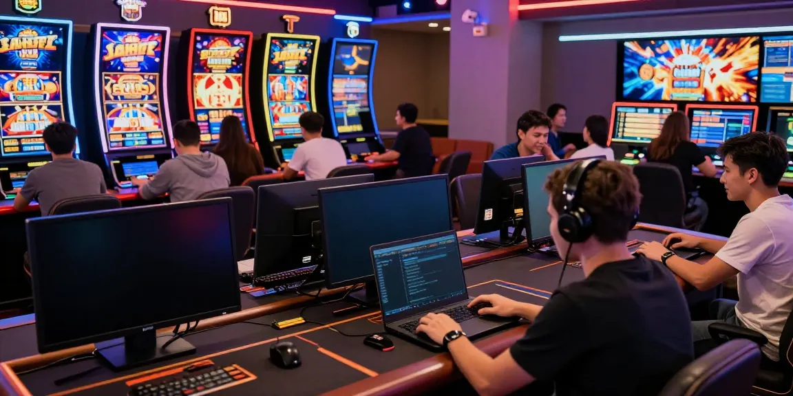 Exciting online gaming atmosphere showcasing gem88 casino experience with players engaged in diverse games.