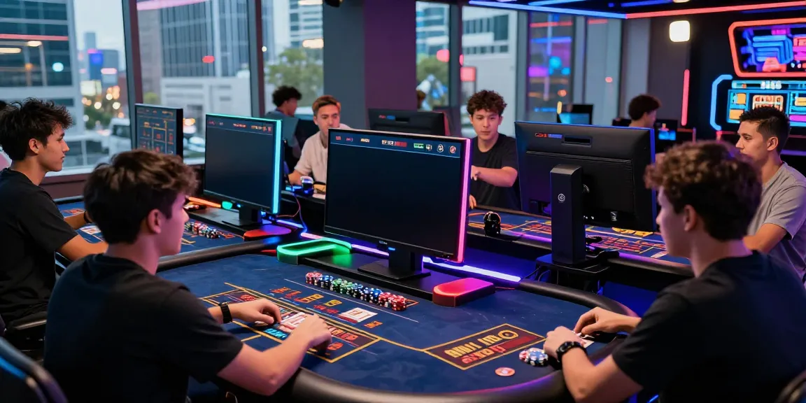 Players engaged in a thrilling online gaming experience at http://debet-onl.com with vibrant visuals and dynamic atmosphere.